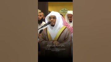 الشيخ ياسر الدوسري     من سورة آل عمران 🤍