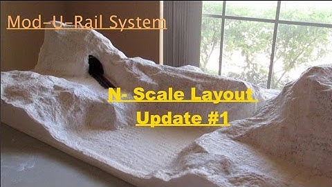 Mod-U-Rail N-Scale Layout Update #1