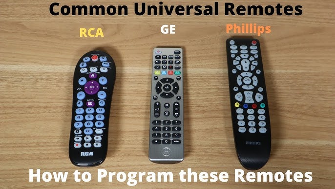 How To Program A Universal Tv Remote Control, No Code Required - Youtube