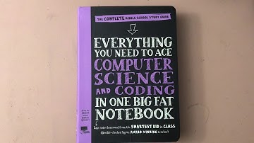 Everything You Need To Ace Computer Science and Coding In One Big Fat Notebook FLIP THROUGH