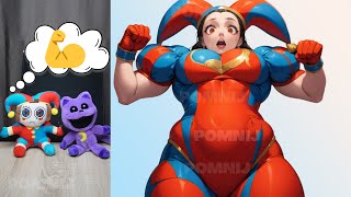 Pomni & CatNap React to The Amazing Digital Circus & Poppy Playtime Chapter 3 #40