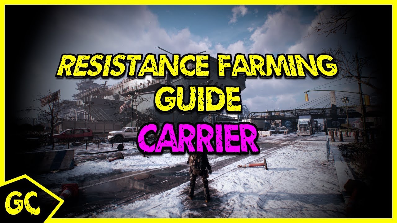 Resistance Farming Guide | The Division - YouTube