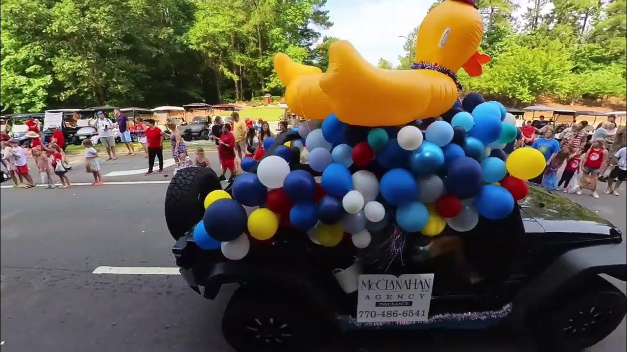 Peachtree City, GA 4th of July Parade YouTube