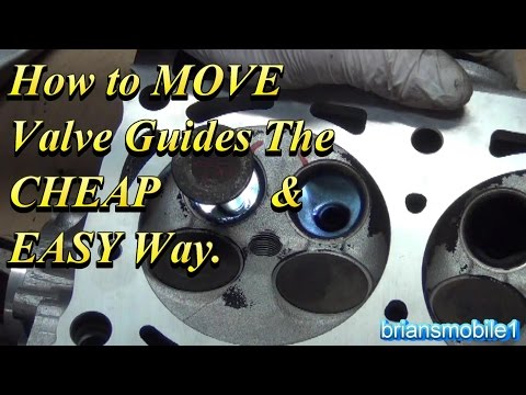 How To MOVE Valve Guides The EASY Way