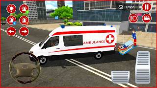 (Yeni) Ambulans Oyunu Izle 3D American Ambulance Simulator Ambulans Oyunları Android Gameplay