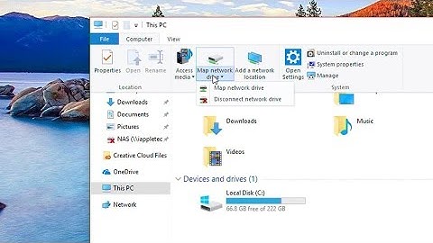 Map Network Drives on Windows