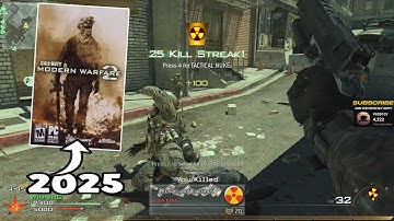 MW2 In 2025 Is EASY:"KNIFE ONLY!" NUKE ON SKIDROW TDM!