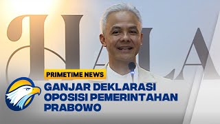 Ogah Gabung Prabowo-Gibran, Ganjar Pilih Jadi Oposisi