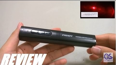 REVIEW: PISEN Laser Presenter Pen II - Power Bank ?!