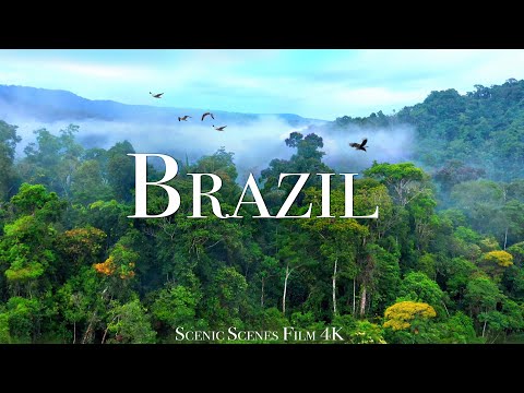 Brazil In 4k - Beautiful Tropical Country | Scenic Relaxation Film