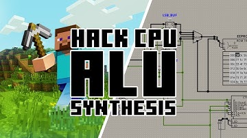 HackCPU Logisim ALU Synthesis