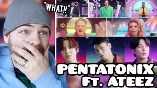 First Time Hearing Pentatonix ft. ATEEZ 