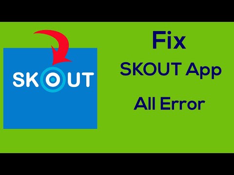How to Fix SKOUT App Connection Error | Fix Skout All error easy way