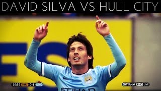 David Silva vs Hull City (A) 2013-2014 EPL HD