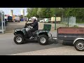 Atlas 50cc4wd mit anhnger 750kg