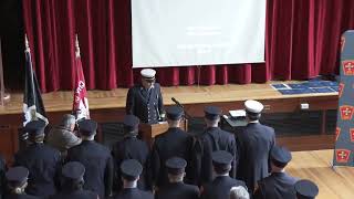 Brockton Firefighters Drill School Graduation 4-5-24