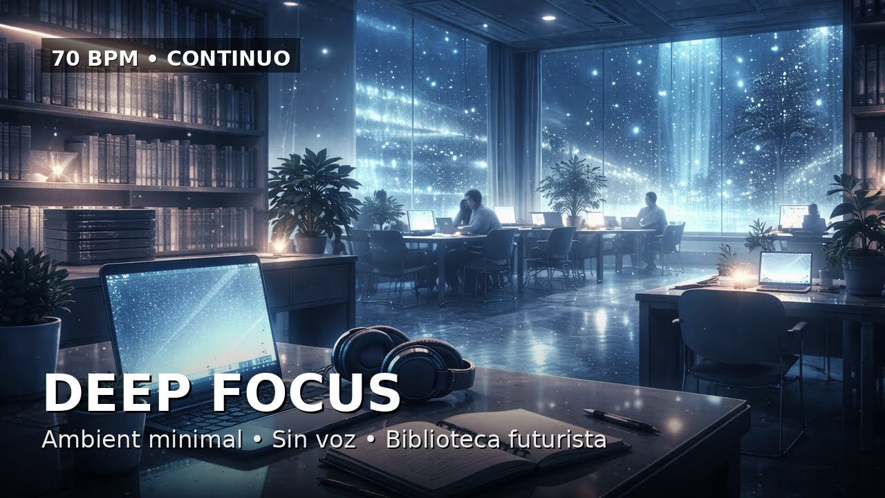 Música para Concentración Profunda | Ambient Electrónico Suave | Sin Distracciones