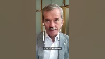 Floating Back In Space With Chris Hadfield #shorts