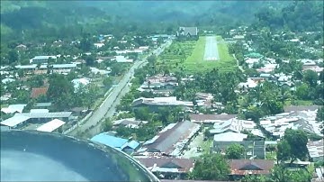 Landing in Serui, Papua, Indonesia - Susi Air Cessna Grand Caravan C208B