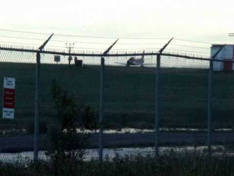 F-86 Sabre Fly-By & Takeoff (Dieppe Commemorates t...