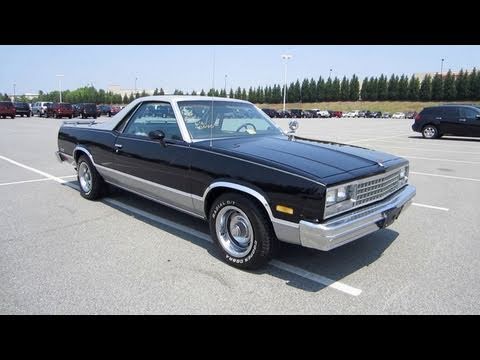 1984 Chevrolet El Camino Conquista Start Up, Exhaust, and In Depth Tour