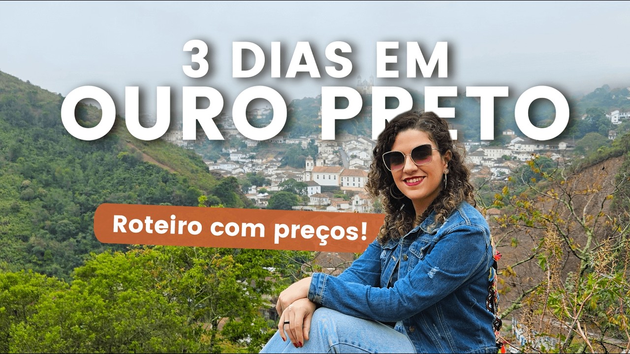 OURO PRETO MG COM CHUVA | Roteiro de 3 dias COM PREÇOS pela cidade histórica de Minas Gerais