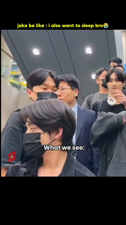 Looks like Jake wants to sleep too😭🤣#enhypen #jake