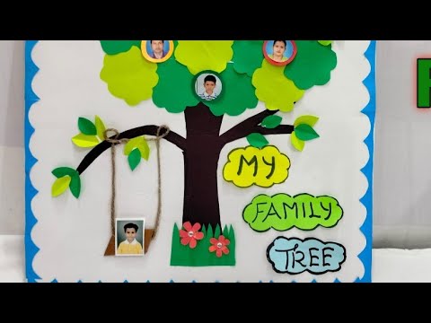 family tree drawing for kids