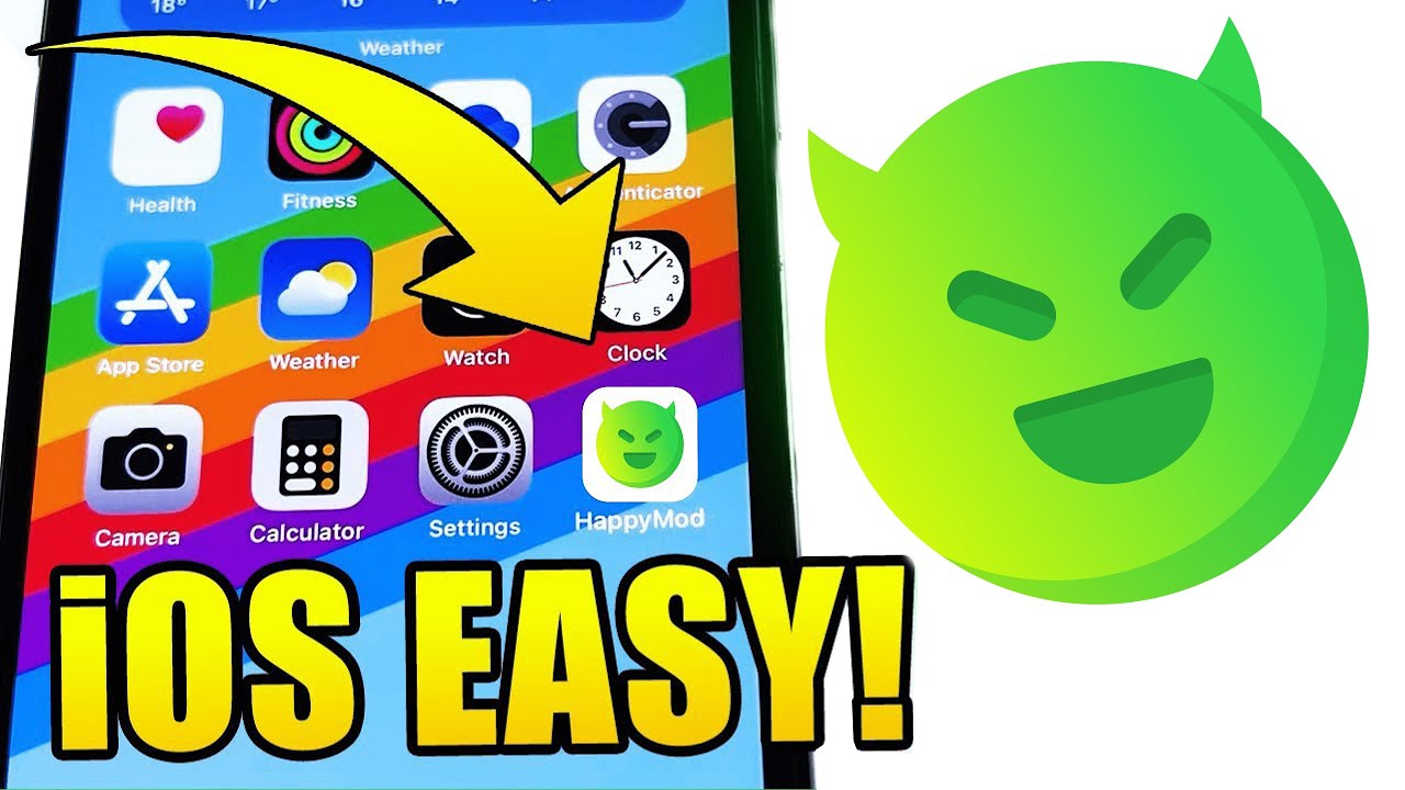 How to get happymod on ios #happymod #mobilegaming #fyp, happy mod in  iphone