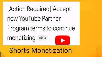 [Action Required] Accept new YouTube Partner Program terms to continue monetizing