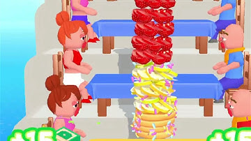 Pancake Run All Levels Mobile Gameplay Walkthrough - Update iOS, Android Game
