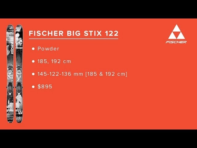 2014 Fischer Big Stix 122: 2014 Fischer Teton Gravity Research