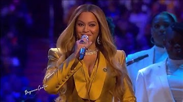 Beyoncé - XO & Halo (Kobe Bryant Tribute) [Live @Kobe & Gianna Bryant Memorial Service]