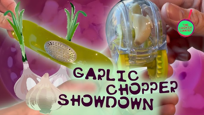  Chef'n GarlicZoom Garlic Chopper, Arugula and Meringue