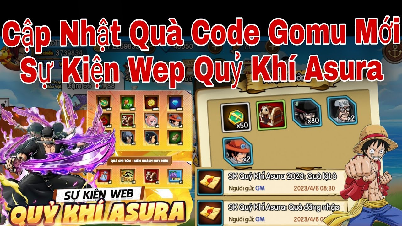 Code A One Piece Game mới nhất cập nhật 2023 - Cách nhập