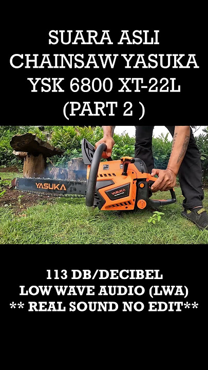 Suara Senso Gergaji Mesin Ini Enak di Telinga Hanya 113dB! Link Episode di Komentar! 2024 #Shorts