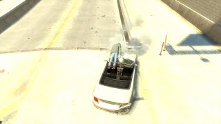 GTA 4 - Brutal Car Crashes (Car Physics) Gameplay Part 2 #Shorts