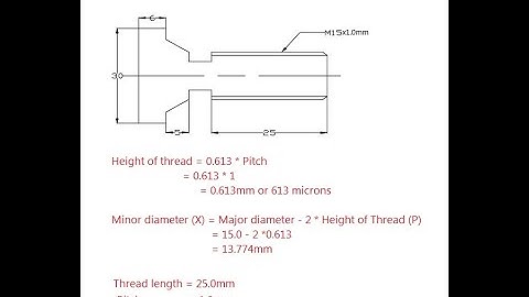 Ex.3-Create a part program for thread cutting, grooving and produce component in the Machine- Part 4