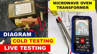 {928} how to test microwave oven high voltage transformer