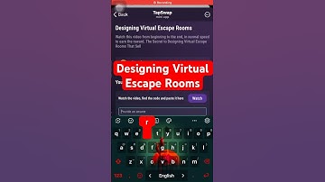Designing Virtual Escape Rooms | Tapswap code | tapswap code Designing Virtual Escape Rooms #tapswap