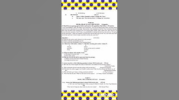 PSEB 12th class elective English modal test paper 2023-24