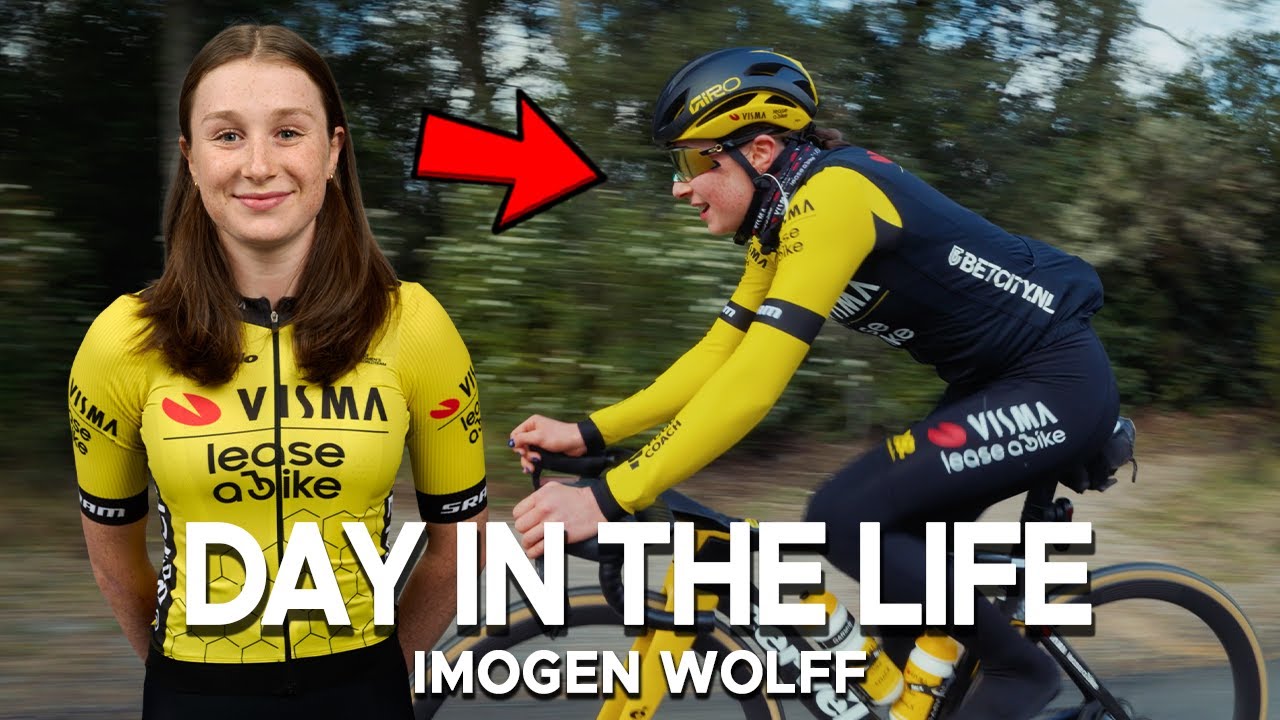 DAY IN THE LIFE OF A PROFESSIONAL CYCLIST ft. Imogen Wolff