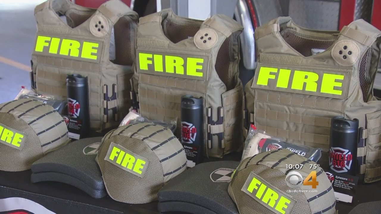 'More Piece Of Mind' Firefighters Outfitted With Protective Vests