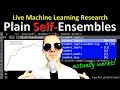 [Live Machine Learning Research] Plain Self-Ensembles (I actually DISCOVER SOMETHING) - Part 1