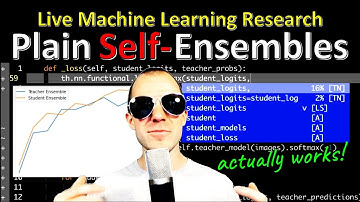 [Live Machine Learning Research] Plain Self-Ensembles (I actually DISCOVER SOMETHING) - Part 1