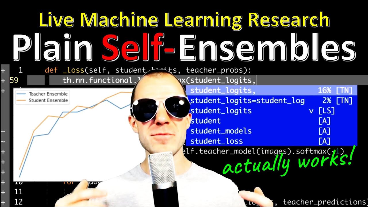 [Live Machine Learning Research] Plain Self-Ensembles (I actually DISCOVER SOMETHING) - Part 1