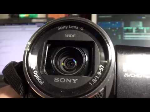SONY HDR-CX620 работа стабилизатора, съемка со стабилизацией и без, Balanced Optical SteadyShot