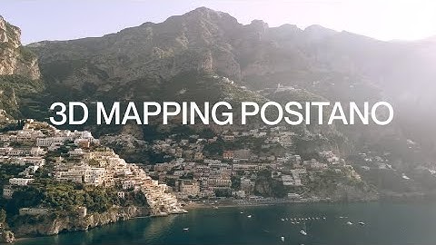 ANAFI Ai - 3D mapping of the full city of Positano with a drone