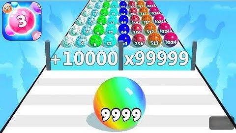 Ball Run 2048 - Gameplay Walkthrough Tutorial Levels (iOS, Android NinjaX YT is live!