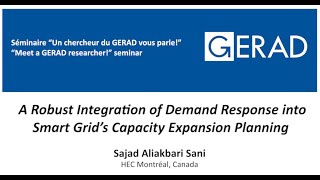 A Robust Integration of Demand Response into Smart Grid’s Capacity Expansion Planning screenshot 5